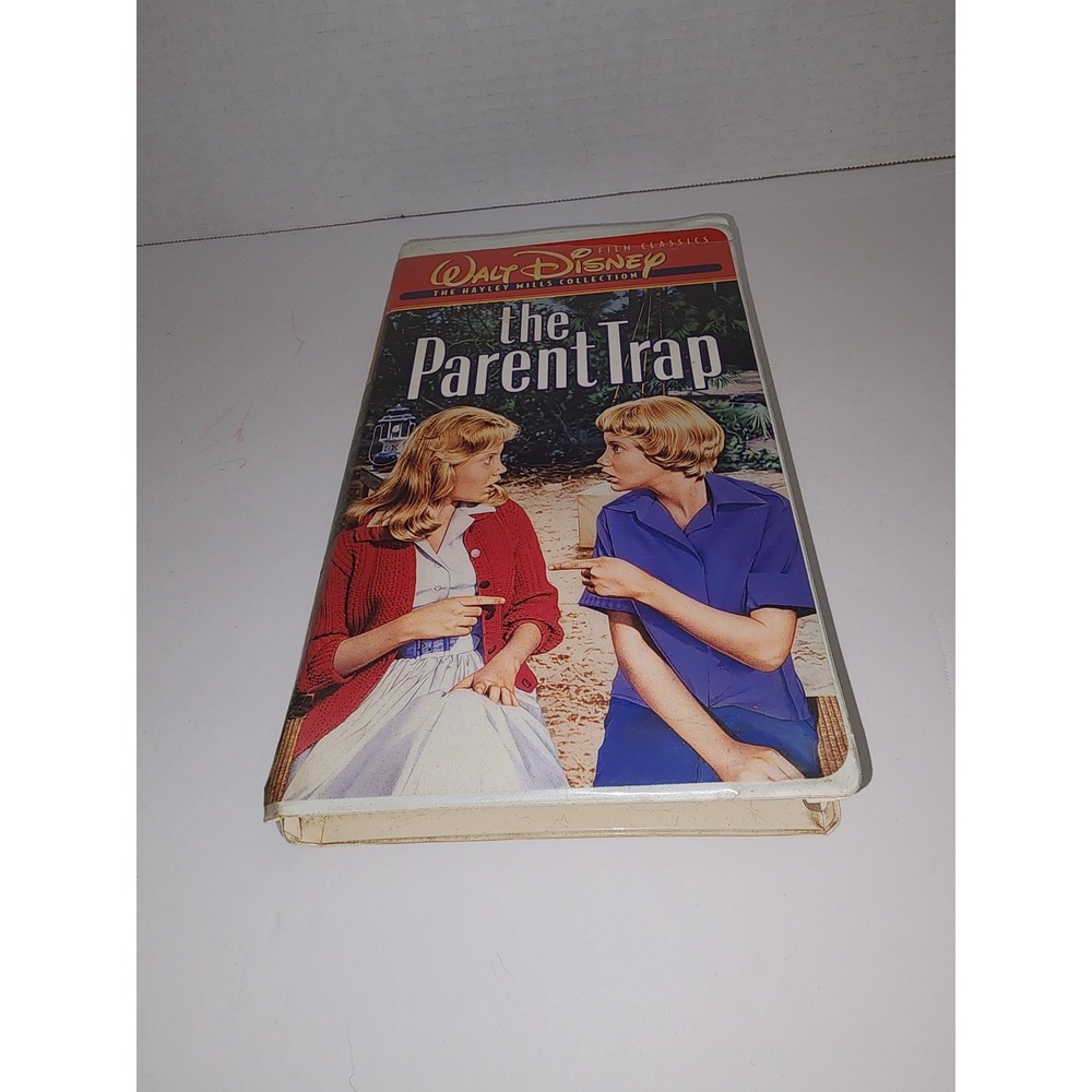 The Parent Trap VHS Walt Disney Hayley Mills Collection Clamshell Movie
